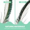 20 Pack Natural Peacock Feathers 25-30CM view 4