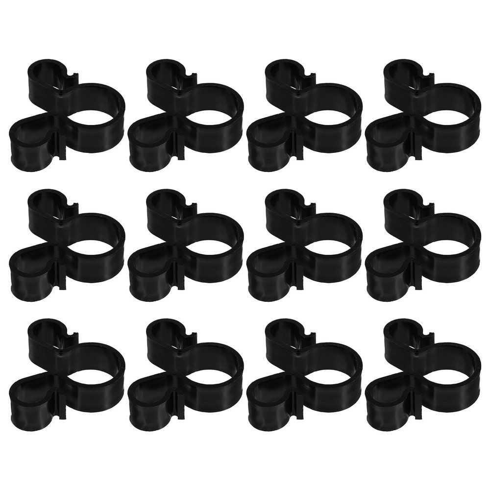 BIUDECO 12-Pack Plastic Wine Bottle Clips