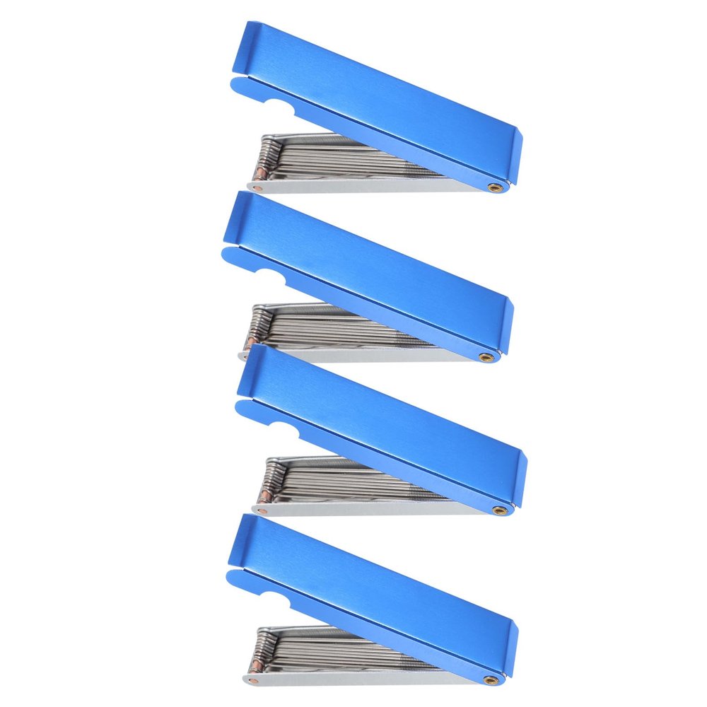 Levemolo 4-Piece Stainless Steel Tip Cleaners and Cleaning Needles for Burner Nozzles, Durable and Precise