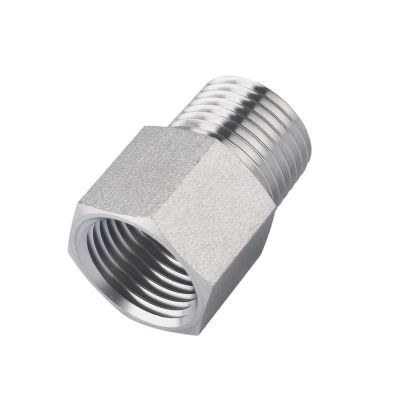 YANGC M10x1 to M20x1.5 Metric Female-to-Male Threaded Reducer Adapter, 304 Stainless Steel