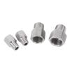 YANGC M10x1 to M20x1.5 Metric Female-to-Male Threaded Reducer Adapter, 304 Stainless Steel view 2