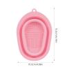 Silicone Makeup Brush Cleaning Mat - Foldable Cleaning Bowl view 4