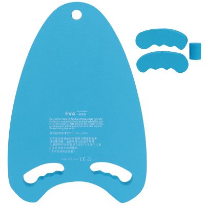 Swimming Kickboard with Handle, EVA Foam, Blue