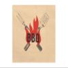 BBQ Napkins for Grill Party - 20 Pack view 4