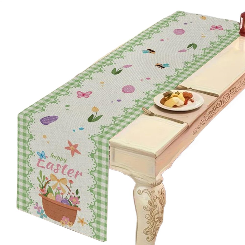 Spring Flowers Table Runner