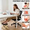 Under-Desk Footrest, Double-Layer, Non-Slip, Ergonomic view 3