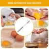 Stainless Steel Egg Whisk - Semi-Automatic Hand Mixer view 4