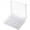 Sewing Machine Bobbins - Class 15, 25-Piece Organizer view 1