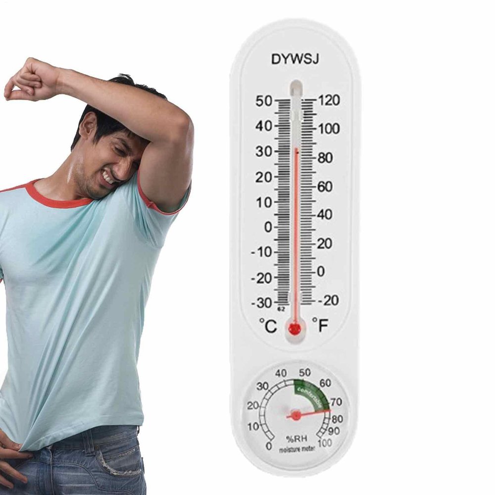 2-in-1 Indoor Thermometer & Hygrometer
