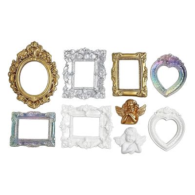 Miniature Picture Frames - Set of 9