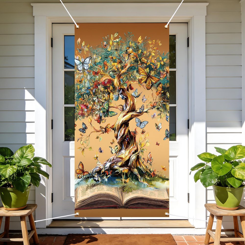 arricraft Tree of Life Banner 72.83"x35.43"