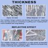 Acual Silver Tinsel Curtain Set view 4