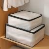 Moisture-Resistant Transparent Quilt Storage Bag (M) view 4