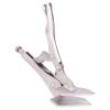CHICIRIS 8-Inch Flat-Jaw Locking Pliers with Adjustable Steel Vice-Grip Handle view 2