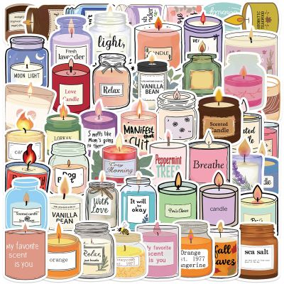 Candle Stickers - Aromatherapy Decals