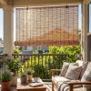 Weatherproof Bamboo Roller Blind for Indoor & Outdoor view 3