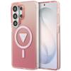 CG MOBILE Guess IML Gradient Triangle MagSafe-Compatible Case for Samsung Galaxy S26 Ultra (Pink) view 1