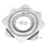 Square Swivel Plate 72 mm, 360° Rotating Turntable Bearing for Furniture view 2