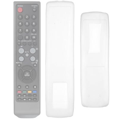 SUPVOX Transparent Silicone Remote Control Covers, 3-Pack