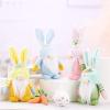 Easter Gnome Decoration - Pink Bunny view 3