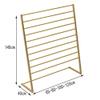 Freestanding Metal Closet Organizer for Pants, Scarves and Blankets view 2