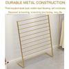 Freestanding Metal Closet Organizer for Pants, Scarves and Blankets view 4