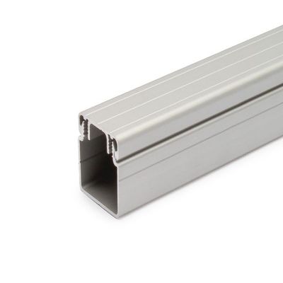 Aluminum Cable Duct and Cover, 30 x 30 Profile, 670 mm