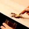 Walnut Wood Coffee Cleaning Brush view 3