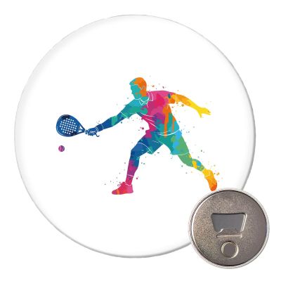Huuraa Padel Tennis Magnet Bottle Opener