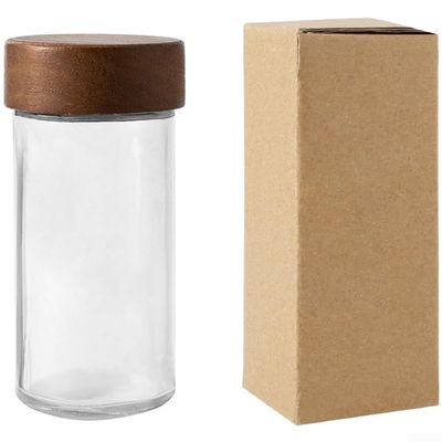 Coffee Bean Jar with Acacia Wood Lid