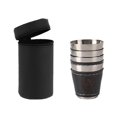 Hangsu 304 Stainless Steel Vodka Shot Glasses, Double-Wall Insulated