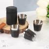 Hangsu 304 Stainless Steel Vodka Shot Glasses, Double-Wall Insulated view 4
