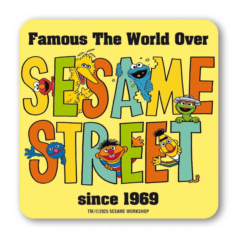 Logoshirt Sesame Street Coaster