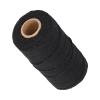 Zerodis Macrame Rope, Odorless Thick Rope for Tassel Crafts for Home Decoration (BLACK) view 2