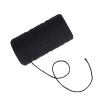 Zerodis Macrame Rope, Odorless Thick Rope for Tassel Crafts for Home Decoration (BLACK) view 4