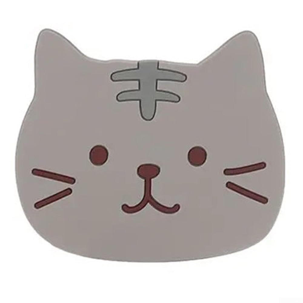 Cat-Shaped Silicone Coaster