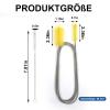 Double-Sided Stainless Steel Hose Brush view 2