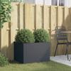 mtlskopl Anthracite Steel Planter 62 x 47 x 46 cm view 3