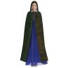 Tamiger Hooded Cloak for Women and Men with Mathematical Formula Print view 2