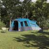 Mokuyary Family Tent with Blue Roof, 762 x 655 x 218 cm, Taffeta Camping Tent for Picnics, Hiking & Trekking view 1