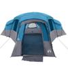 Mokuyary Family Tent with Blue Roof, 762 x 655 x 218 cm, Taffeta Camping Tent for Picnics, Hiking & Trekking view 4