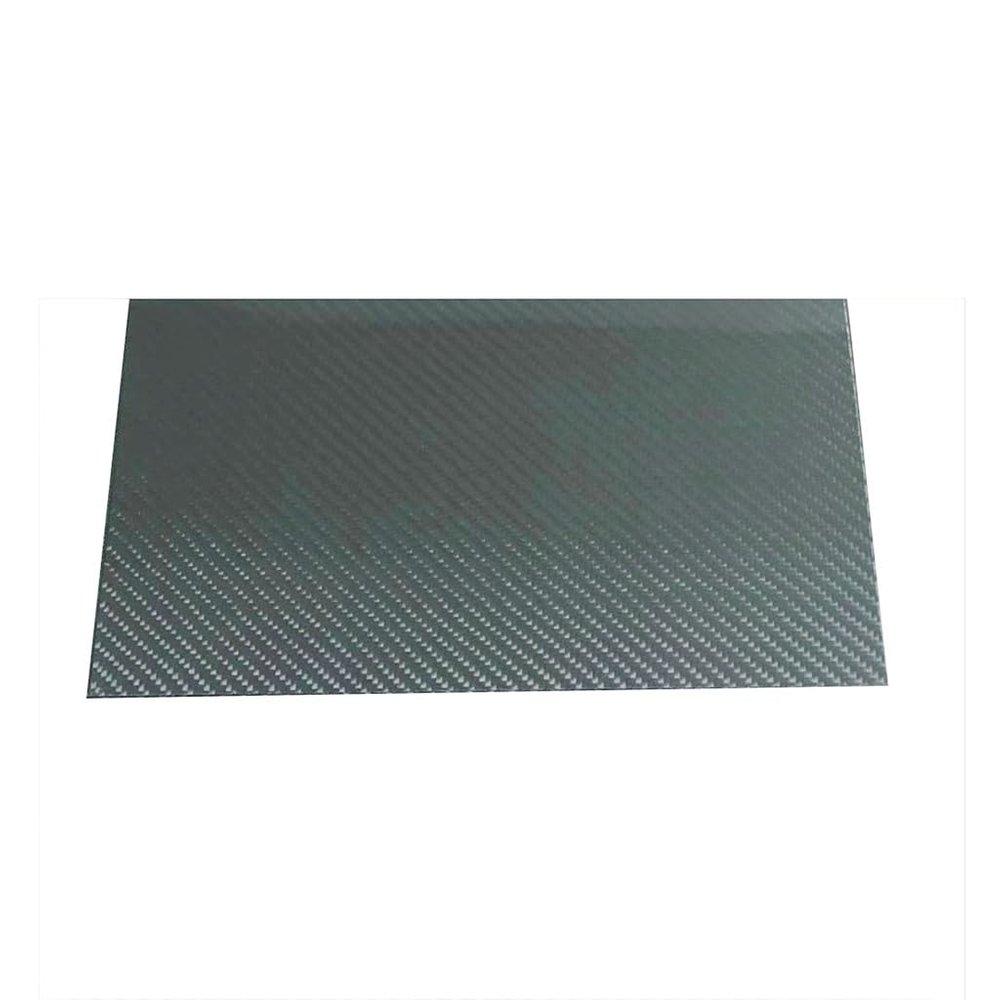 ACVACV 1-Piece 3K Twill Carbon Fiber Plate, 400 x 500 x 1 mm