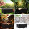 YEGRFJIS Waterproof Garden Furniture Cover, 160 x 125 x 50 cm, Black view 2