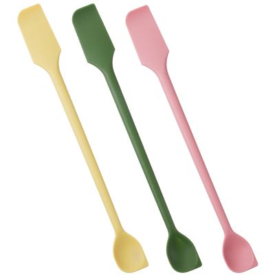3-Piece Mini Silicone Spatula Set