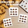 TNKBREEZE 450 Pcs Animal Stickers view 4