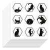 TNKBREEZE 450 Pcs Animal Stickers (Polygonal Cats) view 1