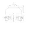 CLEUFWKO MD100A1600V Diode Module, 30A, 48V, 1000V–1600V (MD90A) view 4