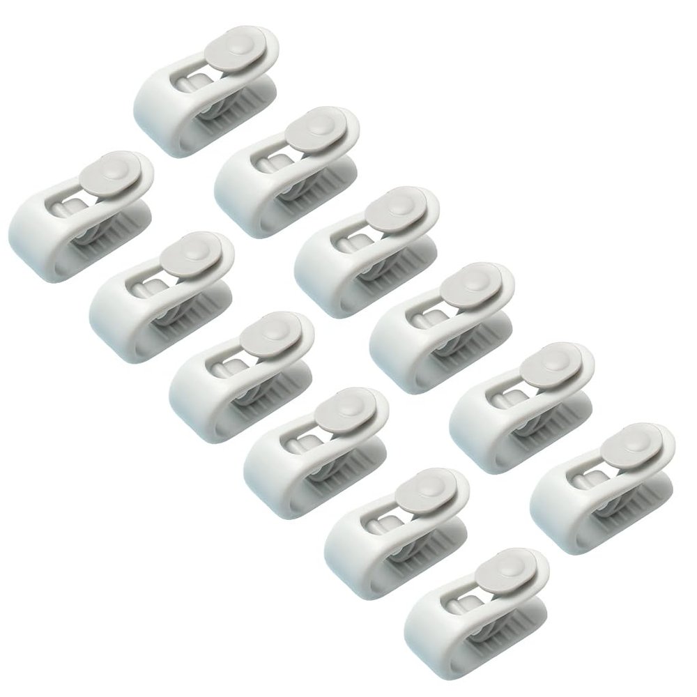 ALCXAZS Durable Clips for Comforters, Green, 12 Pack