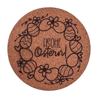 City Coaster - Round Cork Coaster 100 mm