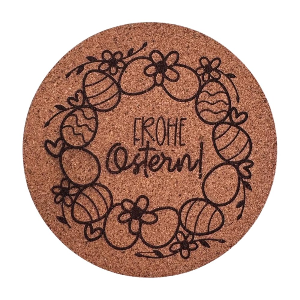 City Coaster - Round Cork Coaster 100 mm